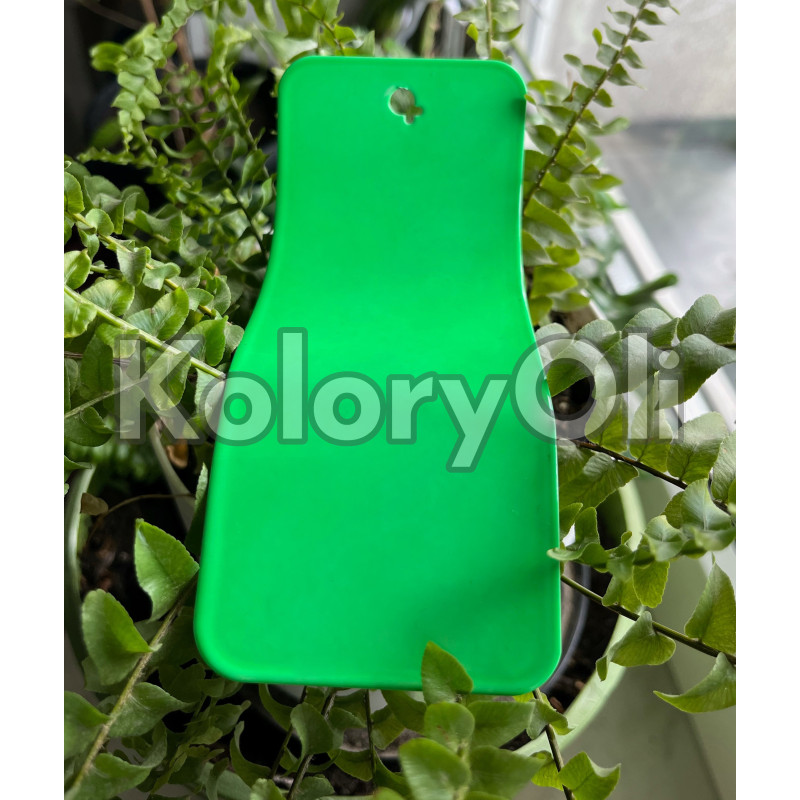 FLUO Transparent Zielony Neonowy RAL 6038 Farba Proszkowa Poliestrowa Połysk KO-N0078