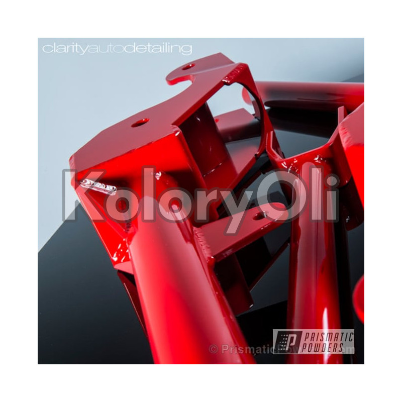 RED WHEEL Farba Proszkowa Poliestrowa Kolor Czerwony Wysoki połysk KO-PP0074 RED WHEEL Farba Proszkowa Poliestrowa Kolor Czerwony Wysoki połysk KO-PP0074