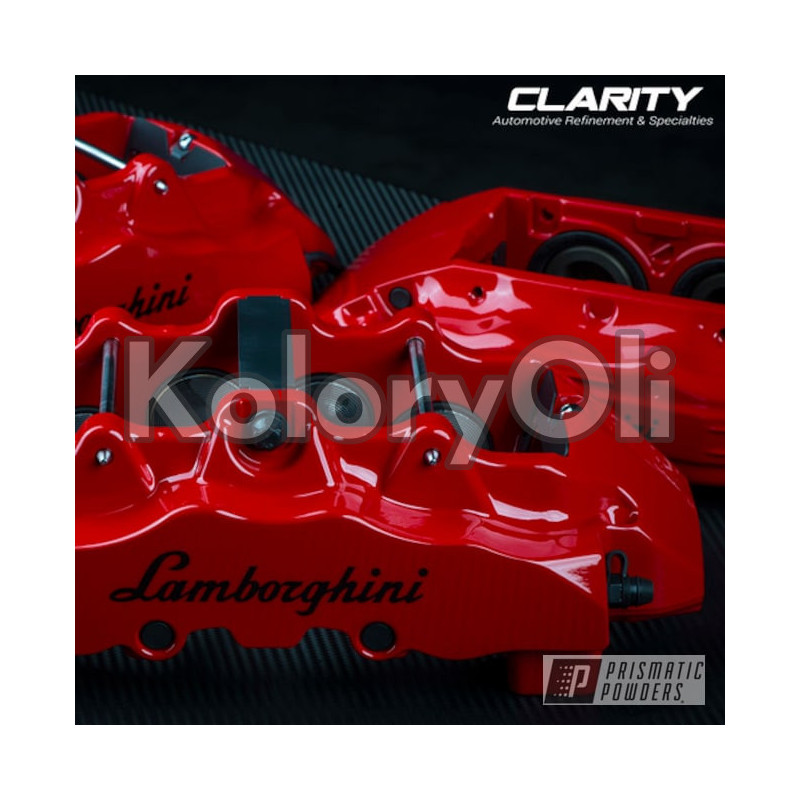 RED WHEEL Farba Proszkowa Poliestrowa Kolor Czerwony Wysoki połysk KO-PP0074 RED WHEEL Farba Proszkowa Poliestrowa Kolor Czerwony Wysoki połysk KO-PP0074