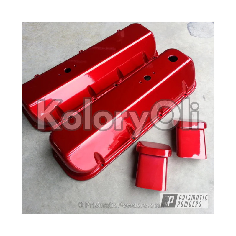 DEEP RED Farba Proszkowa Poliestrowa Kolor Czerwony Wysoki połysk KO-PP0085 DEEP RED Farba Proszkowa Poliestrowa Kolor Czerwony Wysoki połysk KO-PP0085