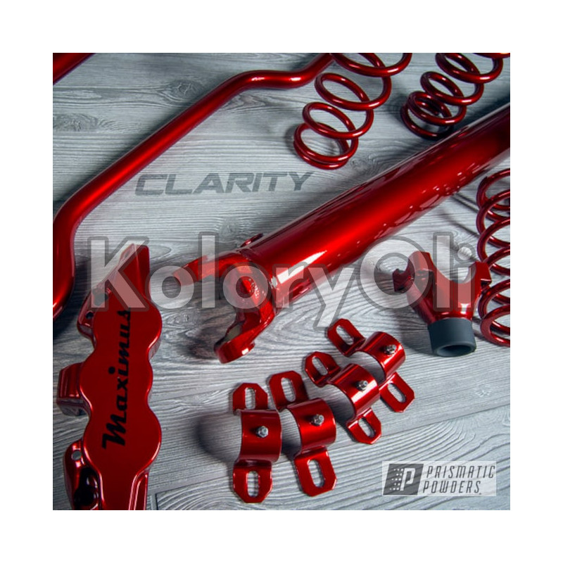 DEEP RED Farba Proszkowa Poliestrowa Kolor Czerwony Wysoki połysk KO-PP0085 DEEP RED Farba Proszkowa Poliestrowa Kolor Czerwony Wysoki połysk KO-PP0085