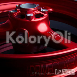 ANODIZED RED Farba Proszkowa Poliestrowa Kolor Czerwony Satyna KO-PP0192 ANODIZED RED Farba Proszkowa Poliestrowa Kolor Czerwony Satyna KO-PP0192
