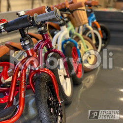 ILLUSION ORANGE CHERRY Farba Proszkowa Poliestrowa Kolor Czerwony Wysoki połysk KO-PP0298