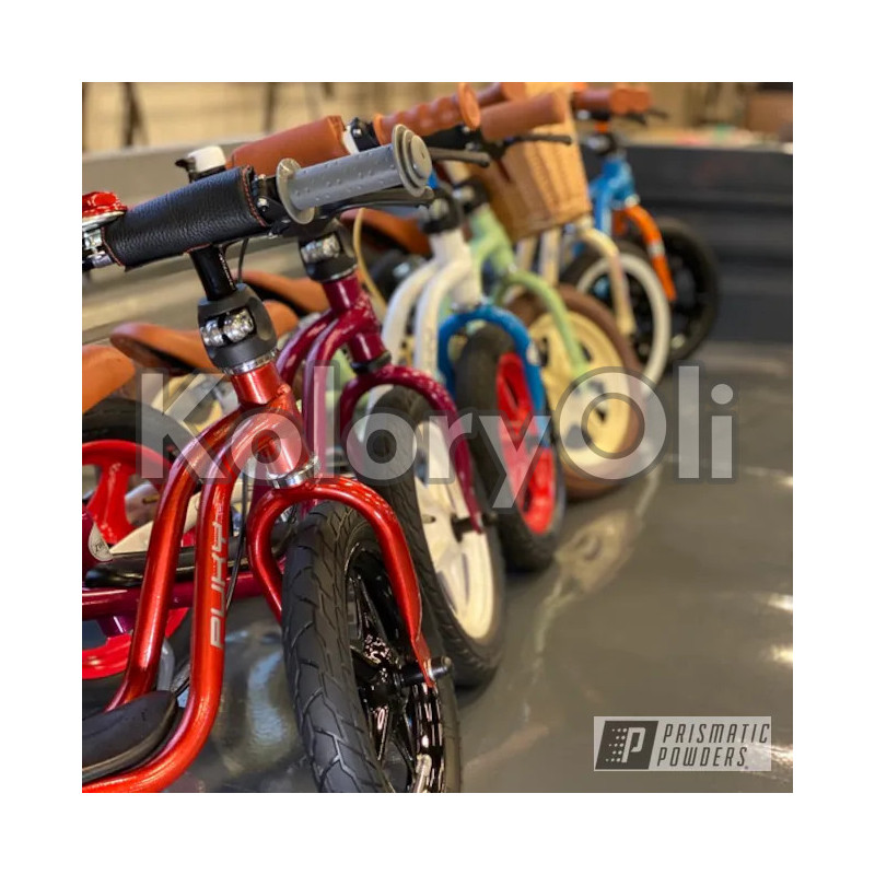 ILLUSION ORANGE CHERRY Farba Proszkowa Poliestrowa Kolor Czerwony Wysoki połysk KO-PP0298