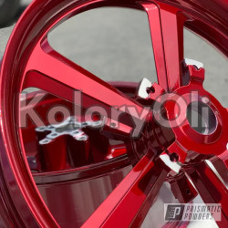 WIZARD RED Farba Proszkowa Poliestrowa Kolor Czerwony Wysoki połysk KO-PP0275 WIZARD RED Farba Proszkowa Poliestrowa Kolor Czerwony Wysoki połysk KO-PP0275