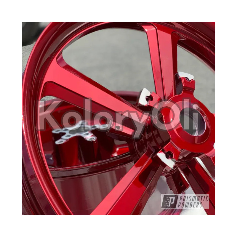 WIZARD RED Farba Proszkowa Poliestrowa Kolor Czerwony Wysoki połysk KO-PP0275 WIZARD RED Farba Proszkowa Poliestrowa Kolor Czerwony Wysoki połysk KO-PP0275