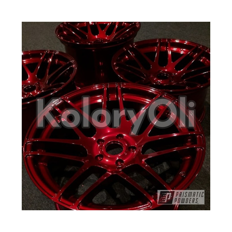 WIZARD RED Farba Proszkowa Poliestrowa Kolor Czerwony Wysoki połysk KO-PP0275 WIZARD RED Farba Proszkowa Poliestrowa Kolor Czerwony Wysoki połysk KO-PP0275
