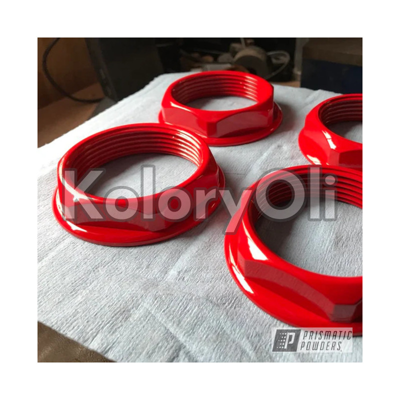 FLAME RED Farba Proszkowa Poliestrowa Kolor Czerwony Wysoki połysk KO-PP0211 FLAME RED Farba Proszkowa Poliestrowa Kolor Czerwony Wysoki połysk KO-PP0211
