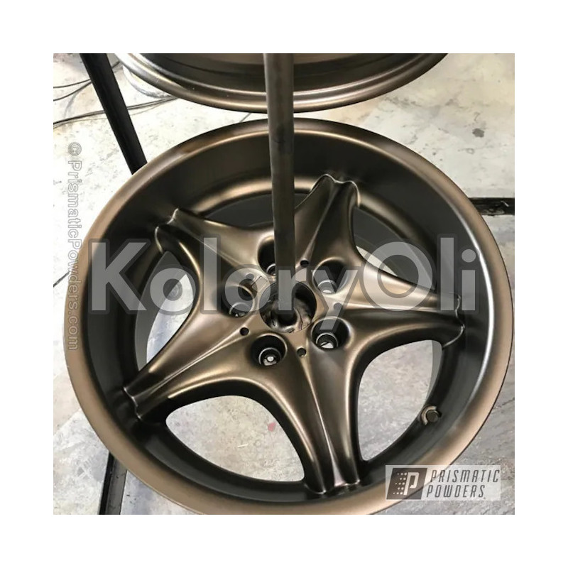 FLAT BRONZE Farba Proszkowa Hybryda Kolor Brąz SuperMat KO-PP0316 FLAT BRONZE Farba Proszkowa Hybryda Kolor Brąz SuperMat KO-PP0316