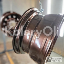 LAZER COPPER Farba Proszkowa Poliestrowa Kolor Brąz Wysoki połysk KO-PP1051 LAZER COPPER Farba Proszkowa Poliestrowa Kolor Brąz Wysoki połysk KO-PP1051