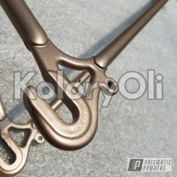 COPPER JACKET Farba Proszkowa Poliestrowa Kolor Złoty Satyna KO-PP0928 COPPER JACKET Farba Proszkowa Poliestrowa Kolor Złoty Satyna KO-PP0928