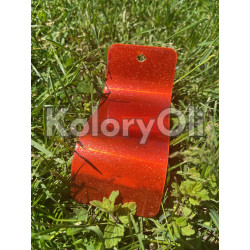 Farba Proszkowa Poliestrowa Kolor Transparent Pomarańczowy Perłowy Połysk KO-N0073 PRODUKCJA!