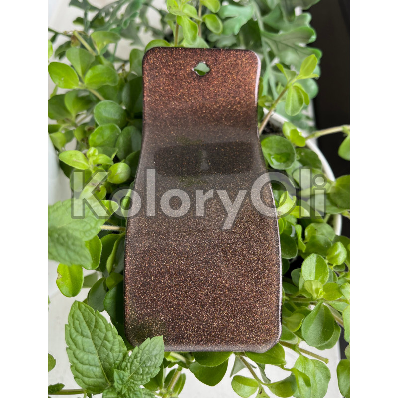 Transparent BRONZYT Farba Proszkowa Poliestrowa Wysoki Połysk KO-N0228