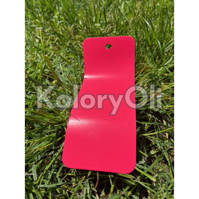 RÓŻOWY NEON FLUO Farba Proszkowa Poliestrowa Kolor Różowy Neonowy Gładki Połysk KO-N0570- PRODUKCJA!