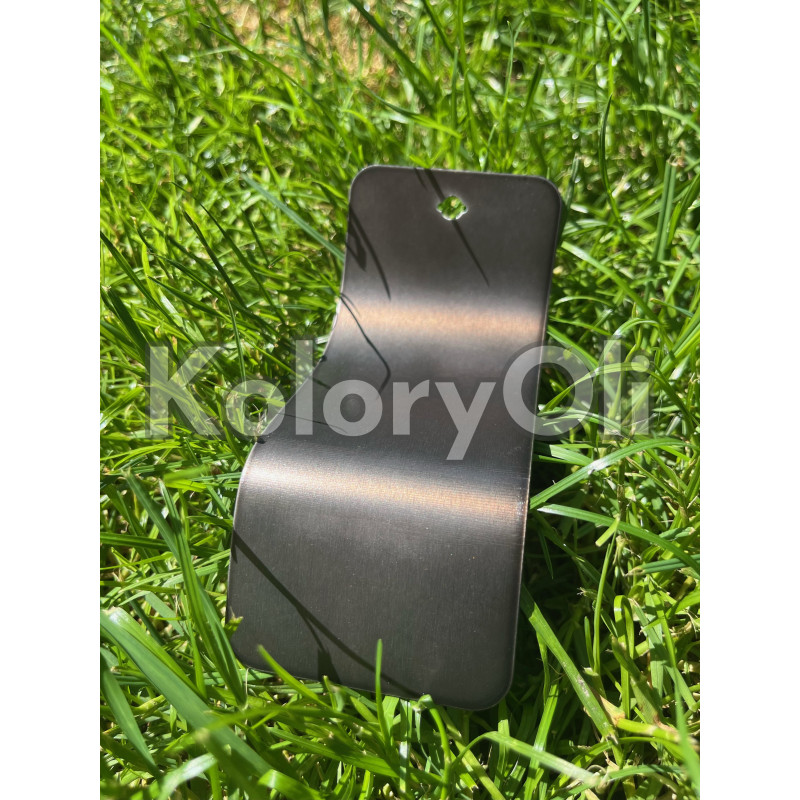 Transparent Szaro-Czarny (LAKIER) Farba Proszkowa Poliestrowa Gładki Mat KO-N0593