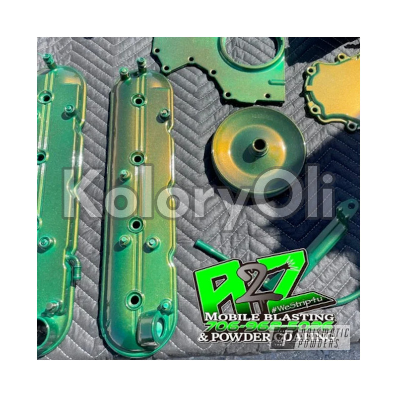 LAMBO GREEN Farba Proszkowa Poliestrowa Kolor Zielony Wysoki połysk KO-PP0444 LAMBO GREEN Farba Proszkowa Poliestrowa Kolor Zielony Wysoki połysk KO-PP0444