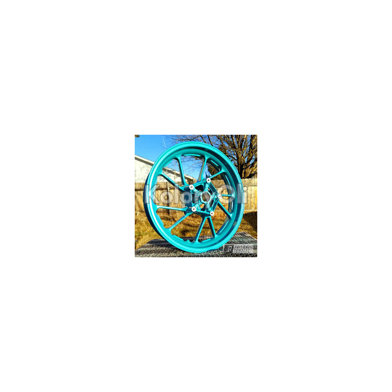 PEARLED TURQUOISE Farba Proszkowa Poliestrowa Kolor Zielony Połysk KO-PP0587 PEARLED TURQUOISE Farba Proszkowa Poliestrowa Kolor Zielony Połysk KO-PP0587