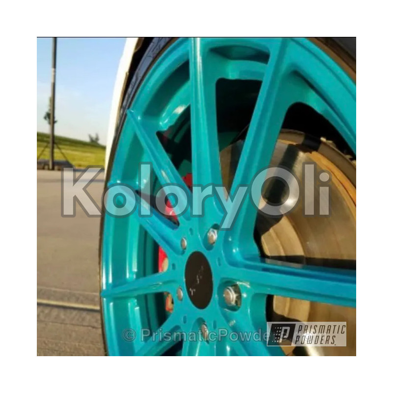 TAHITIAN TEAL Farba Proszkowa Poliestrowa Kolor Zielony Połysk KO-PP0771 TAHITIAN TEAL Farba Proszkowa Poliestrowa Kolor Zielony Połysk KO-PP0771