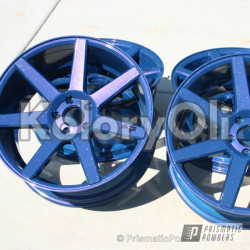 BLUEBERRY RED Farba Proszkowa Poliestrowa Kolor Niebieski Półpołysk KO-PP2400 BLUEBERRY RED Farba Proszkowa Poliestrowa Kolor Niebieski Półpołysk KO-PP2400