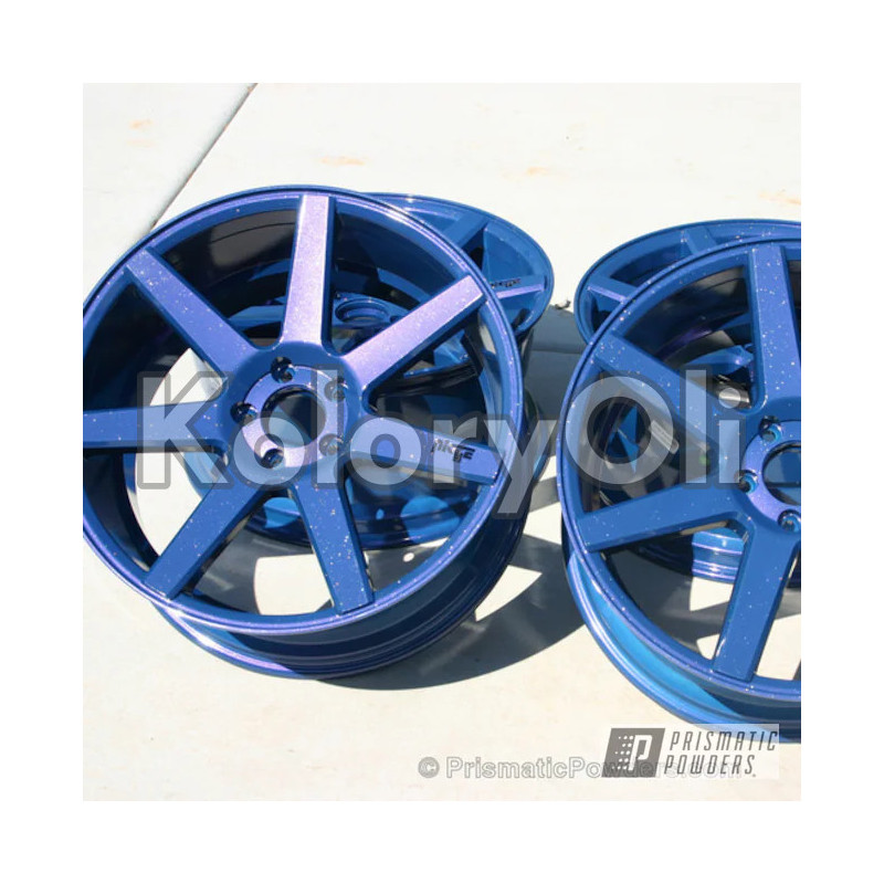 BLUEBERRY RED Farba Proszkowa Poliestrowa Kolor Niebieski Półpołysk KO-PP2400 BLUEBERRY RED Farba Proszkowa Poliestrowa Kolor Niebieski Półpołysk KO-PP2400