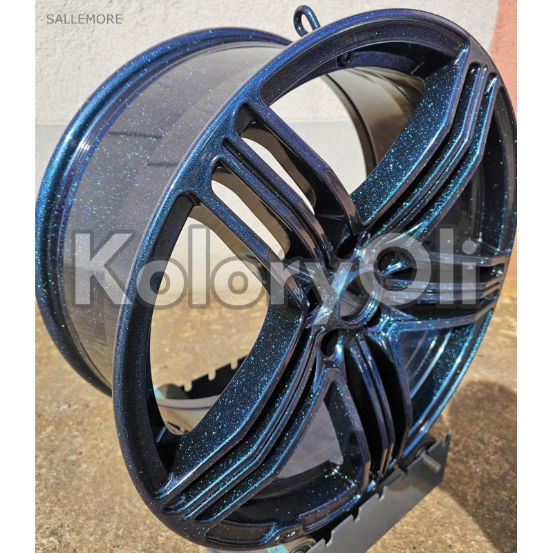 CHAMELEON SAPPHIRE TEAL Farba Proszkowa Poliestrowa Kolor Niebieski Wysoki połysk KO-PP0396 CHAMELEON SAPPHIRE TEAL Farba Proszkowa Poliestrowa Kolor Niebieski Wysoki połysk KO-PP0396