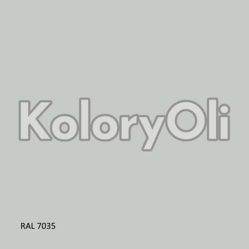 RAL 7035 Farba Proszkowa Poliestrowa Kolor Szary Mat KO-A00537