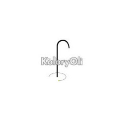 haczyk/zawieszka 550x4 90C lakiernicza Drut Miedziowany długość 550 mm, fi 4 mm haczyk/zawieszka 550x4 90C lakiernicza Drut Miedziowany długość 550 mm, fi 4 mm