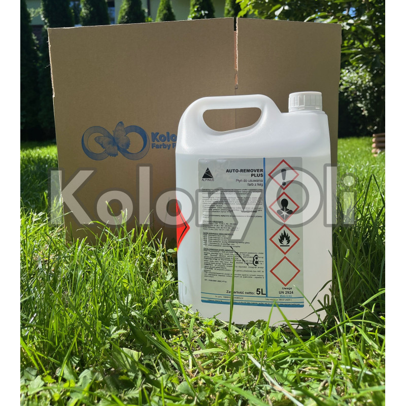 Preparat/Płyn Do Usuwania Powłok Proszkowych (Auto-Remover Plus) 5 L KO-R0002