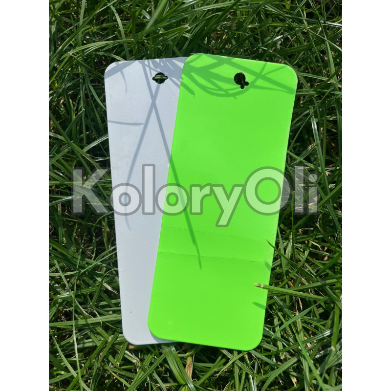 ZESTAW FLUO Transparent Seledynowy Neonowy KO-N0501+ Podkład biały wyrównujący KO-N0134