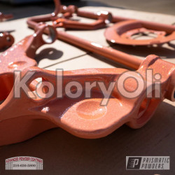 GOLDEN PEACH Farba Proszkowa Poliestrowa Kolor Pomarańczowy Połysk KO-PP1371 GOLDEN PEACH Farba Proszkowa Poliestrowa Kolor Pomarańczowy Połysk KO-PP1371