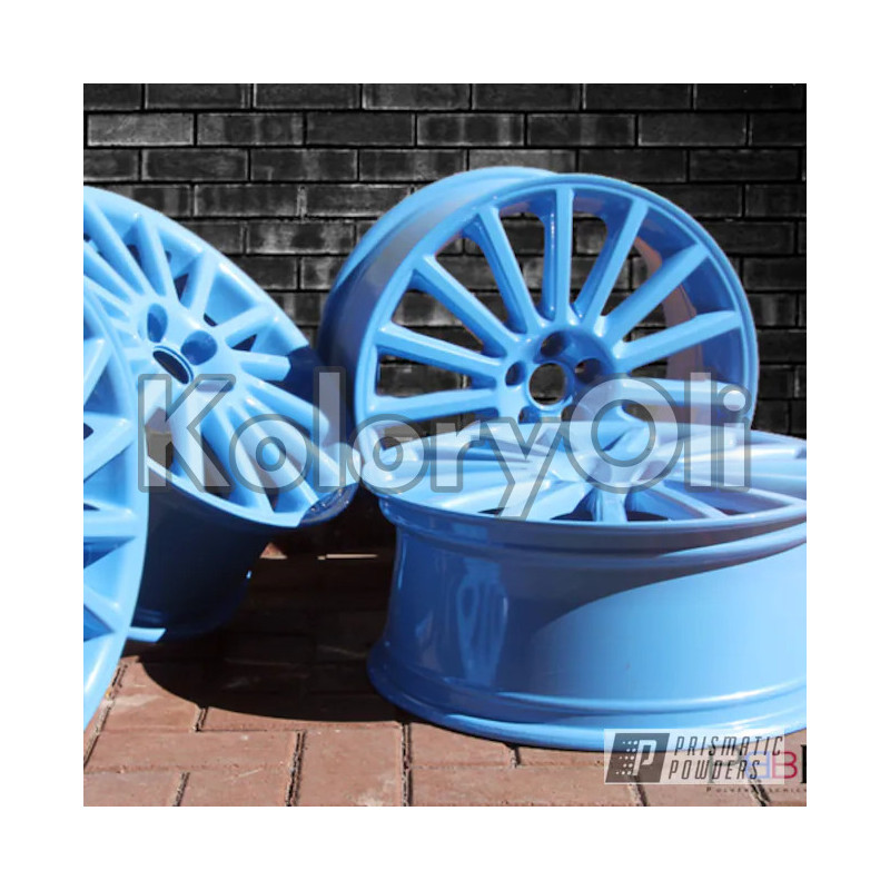 BABY BLUE SPARKLE Farba Proszkowa Poliestrowa Kolor Niebieski Połysk KO-PP0494 BABY BLUE SPARKLE Farba Proszkowa Poliestrowa Kolor Niebieski Połysk KO-PP0494