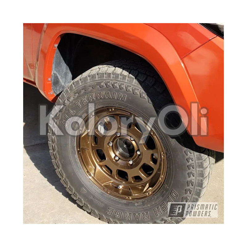 LAZER BRONZE Farba Proszkowa Poliestrowa Kolor Brąz Połysk KO-PP0675 LAZER BRONZE Farba Proszkowa Poliestrowa Kolor Brąz Połysk KO-PP0675