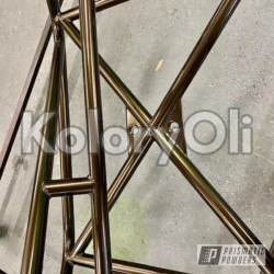 LAZER BRONZE Farba Proszkowa Poliestrowa Kolor Brąz Połysk KO-PP0675 LAZER BRONZE Farba Proszkowa Poliestrowa Kolor Brąz Połysk KO-PP0675