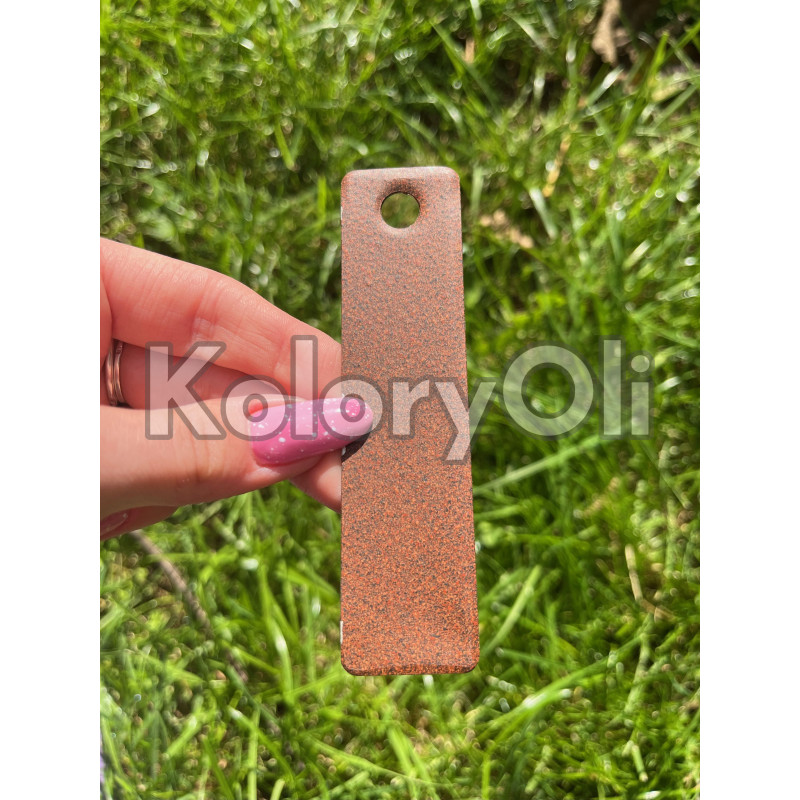 RUSTIC TEXTURE Farba Proszkowa Poliuretanowa Kolor Pomarańczowy SuperMat KO-PP0287 RUSTIC TEXTURE Farba Proszkowa Poliuretanowa Kolor Pomarańczowy SuperMat KO-PP0287