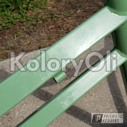 PEARL MINT Farba Proszkowa Poliestrowa Kolor Zielony Satyna KO-PP1783 PEARL MINT Farba Proszkowa Poliestrowa Kolor Zielony Satyna KO-PP1783