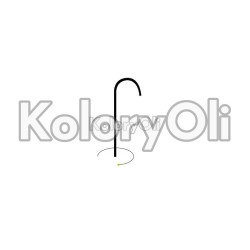 haczyk/zawieszka 100x1,2 180C lakiernicza Drut Miedziowany długość 100 mm, fi 1,2 mm KO-Z981 haczyk/zawieszka 100x1,2 180C lakiernicza Drut Miedziowany długość 100 mm, fi 1,2 mm KO-Z981
