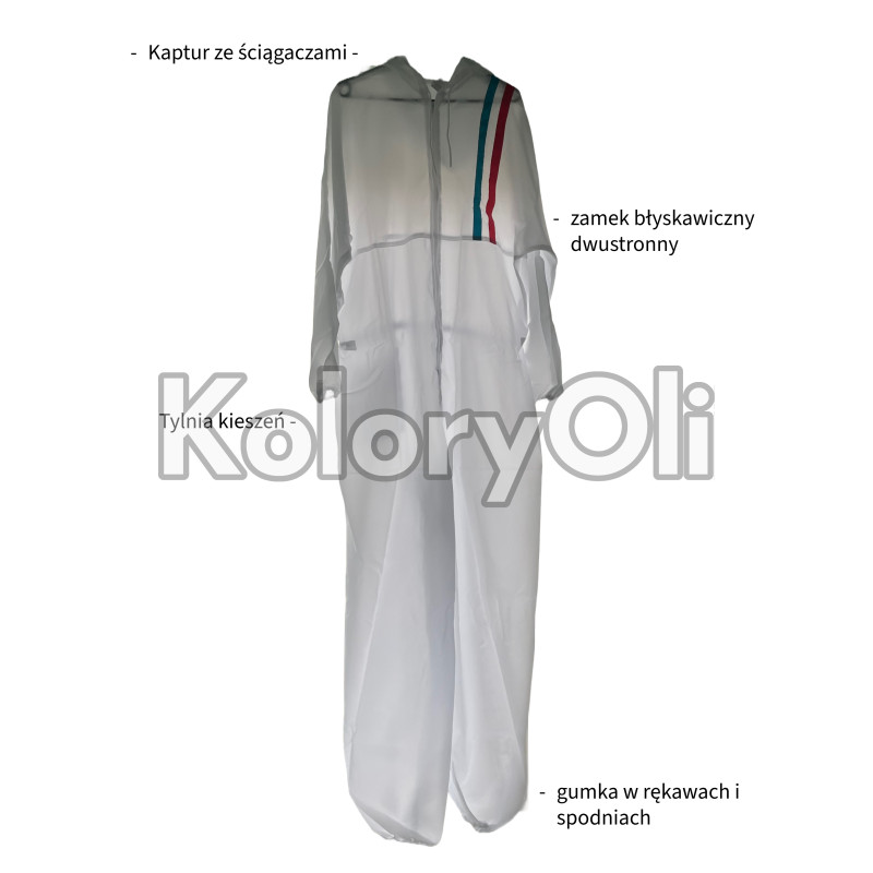 Kombinezon Lakierniczy Poliestrowy S-XXL 20 szt.