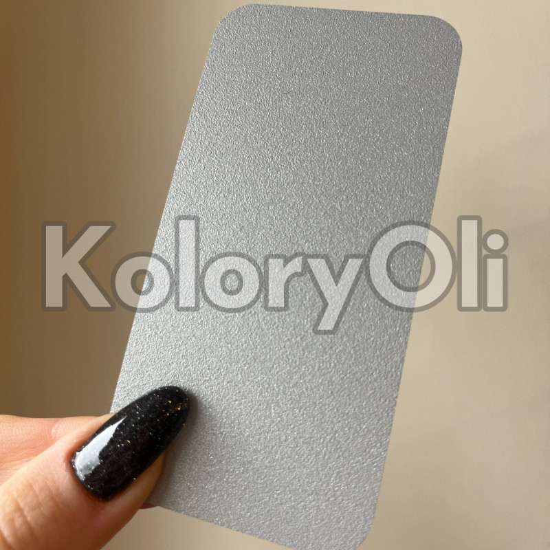 RAL 9006 METALIK Farba Proszkowa Poliestrowa Kolor Srebrny Drobna Struktura Mat KO-PL224 RAL 9006 METALIK Farba Proszkowa Poliestrowa Kolor Srebrny Drobna Struktura Mat KO-PL224