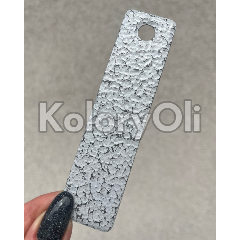 GREY BLACK VEIN II Farba Proszkowa Poliestrowa Kolor Szary Biały Satyna KO-PP3158 GREY BLACK VEIN II Farba Proszkowa Poliestrowa Kolor Szary Biały Satyna KO-PP3158