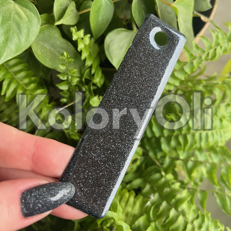 SHATTERED GLASS Farba Proszkowa Poliestrowa Kolor Srebrny Wysoki połysk KO-PP0017
