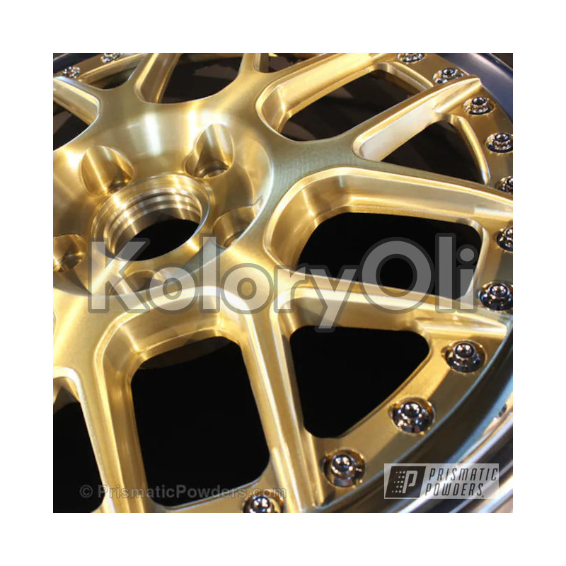 ANODIZED BRASS Farba Proszkowa Poliestrowa Kolor Złoty Wysoki połysk KO-PP0258 ANODIZED BRASS Farba Proszkowa Poliestrowa Kolor Złoty Wysoki połysk KO-PP0258