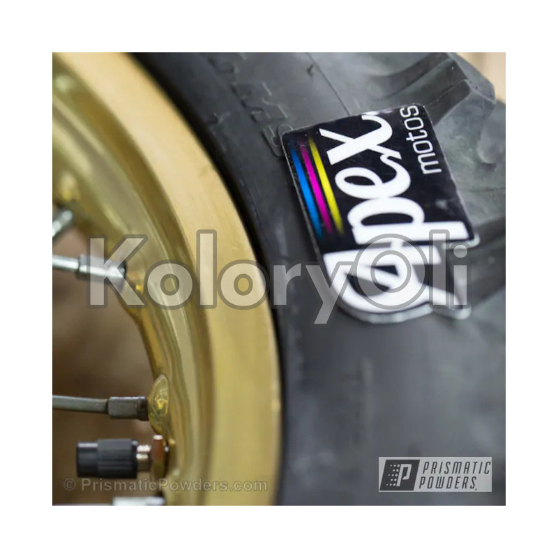 TRANSPARENT BRASS Farba Proszkowa Poliestrowa Kolor Złoty Wysoki połysk KO-PP0189 TRANSPARENT BRASS Farba Proszkowa Poliestrowa Kolor Złoty Wysoki połysk KO-PP0189