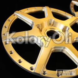 SPUN GOLD Farba Proszkowa Poliestrowa Kolor Złoty Mat KO-PP0426 SPUN GOLD Farba Proszkowa Poliestrowa Kolor Złoty Mat KO-PP0426