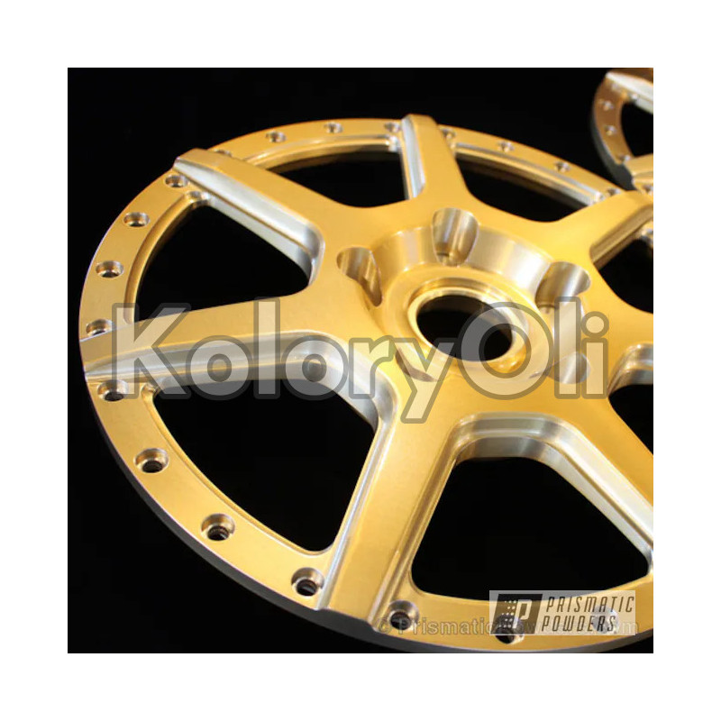 SPUN GOLD Farba Proszkowa Poliestrowa Kolor Złoty Mat KO-PP0426 SPUN GOLD Farba Proszkowa Poliestrowa Kolor Złoty Mat KO-PP0426