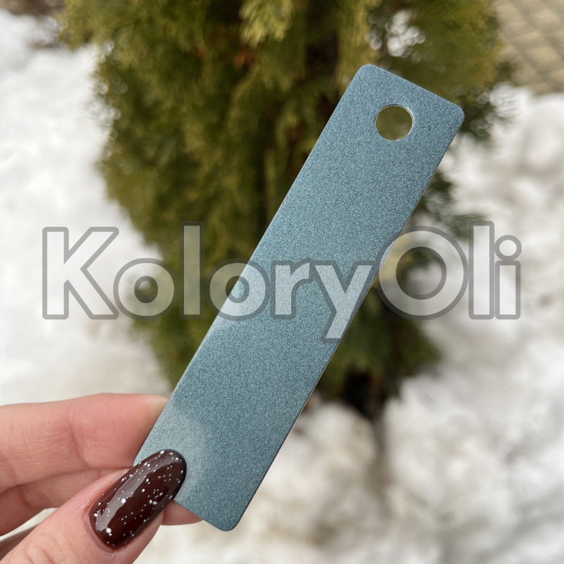 PEARL SAGE Farba Proszkowa Poliestrowa Kolor Niebieski Wysoki połysk KO-PP3024 PEARL SAGE Farba Proszkowa Poliestrowa Kolor Niebieski Wysoki połysk KO-PP3024