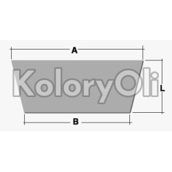 Korek stożkowy silikonowy wysokotemperaturowy 11,01 mm- 5 mm L-48,01 KO-M185 Korek stożkowy silikonowy wysokotemperaturowy 11,01 mm- 5 mm L-48,01 KO-M185
