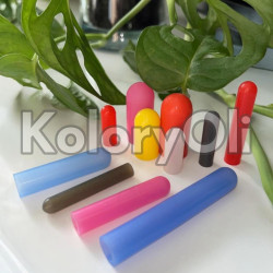 OKAZJA! Osłonka silikonowa WYSOKOTEMPERATUROWA M8 (fi 7,49) L-12.70 KO-M043