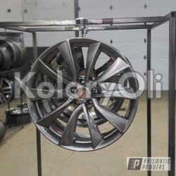 ULTRA BLACK CHROME Farba Proszkowa Poliuretanowa Kolor Srebrny Wysoki połysk KO-PP0065 ULTRA BLACK CHROME Farba Proszkowa Poliuretanowa Kolor Srebrny Wysoki połysk KO-PP0065