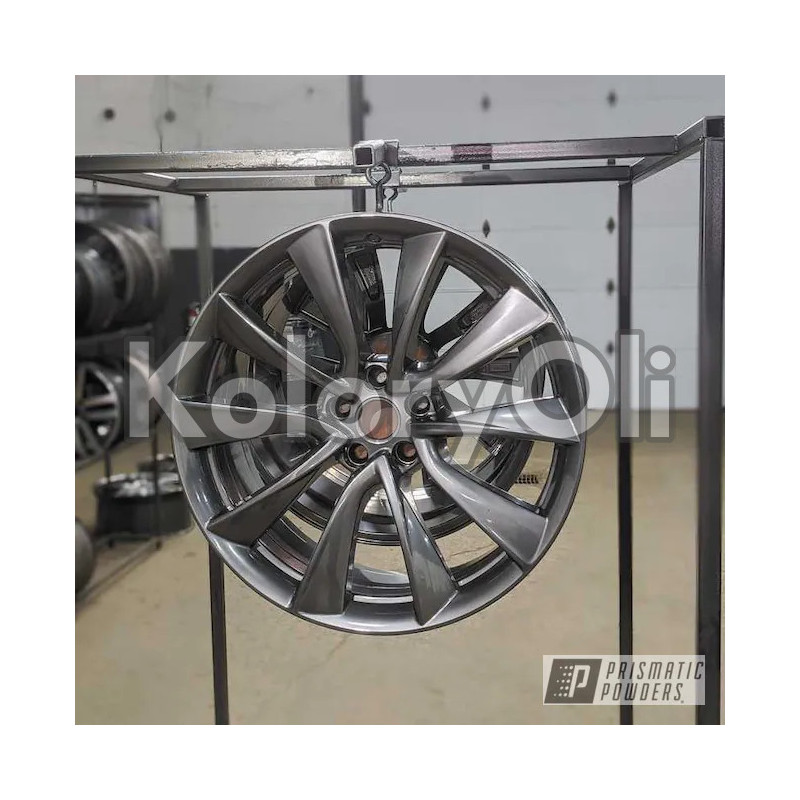 ULTRA BLACK CHROME Farba Proszkowa Poliuretanowa Kolor Srebrny Wysoki połysk KO-PP0065 ULTRA BLACK CHROME Farba Proszkowa Poliuretanowa Kolor Srebrny Wysoki połysk KO-PP0065