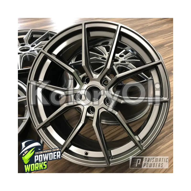 ULTRA BLACK CHROME Farba Proszkowa Poliuretanowa Kolor Srebrny Wysoki połysk KO-PP0065 ULTRA BLACK CHROME Farba Proszkowa Poliuretanowa Kolor Srebrny Wysoki połysk KO-PP0065